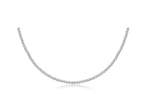 17" Choker Classic Sterling 2mm Bead