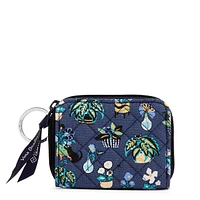 RFID Petite Zip-Around Wallet - Plants