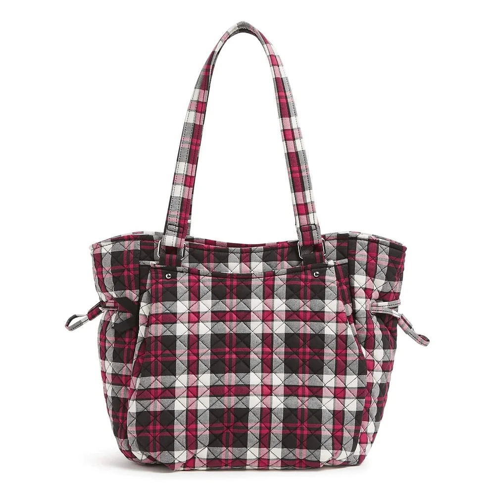 Glenna Satchel - Fireplace Plaid