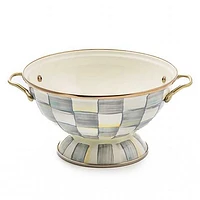 Sterling Check Enamel Almost Everything Bowl