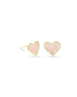 Ari Heart Stud Earrings