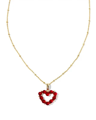 Ashton Heart Short Pendant Necklace