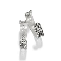 Ferrara Siena Large Hoop Earrings