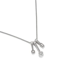 Halo Gleam Trio Necklace