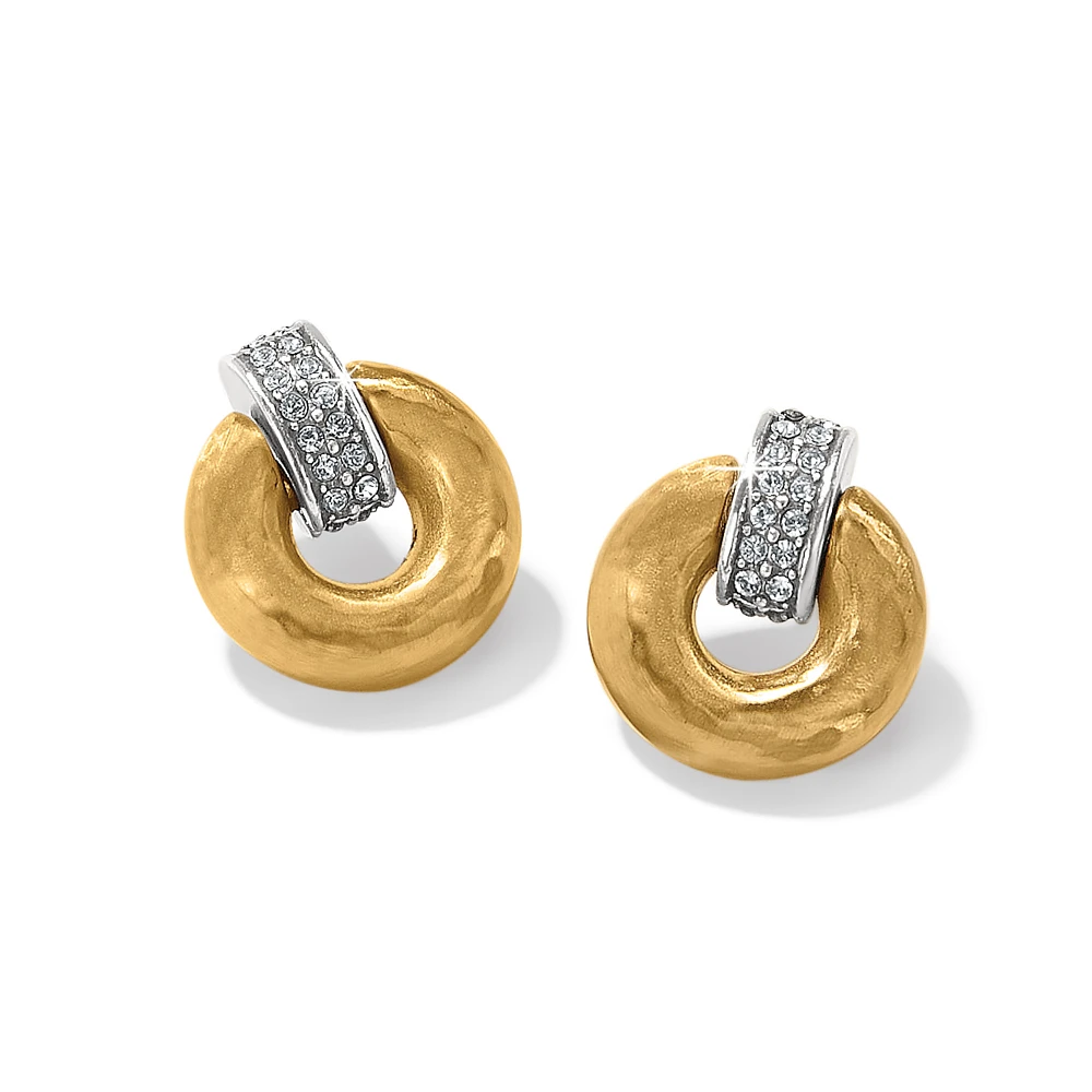 Meridian Geo Mini Post Drop Earrings