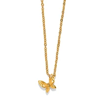 Enchanting Butterfly Gold Necklace