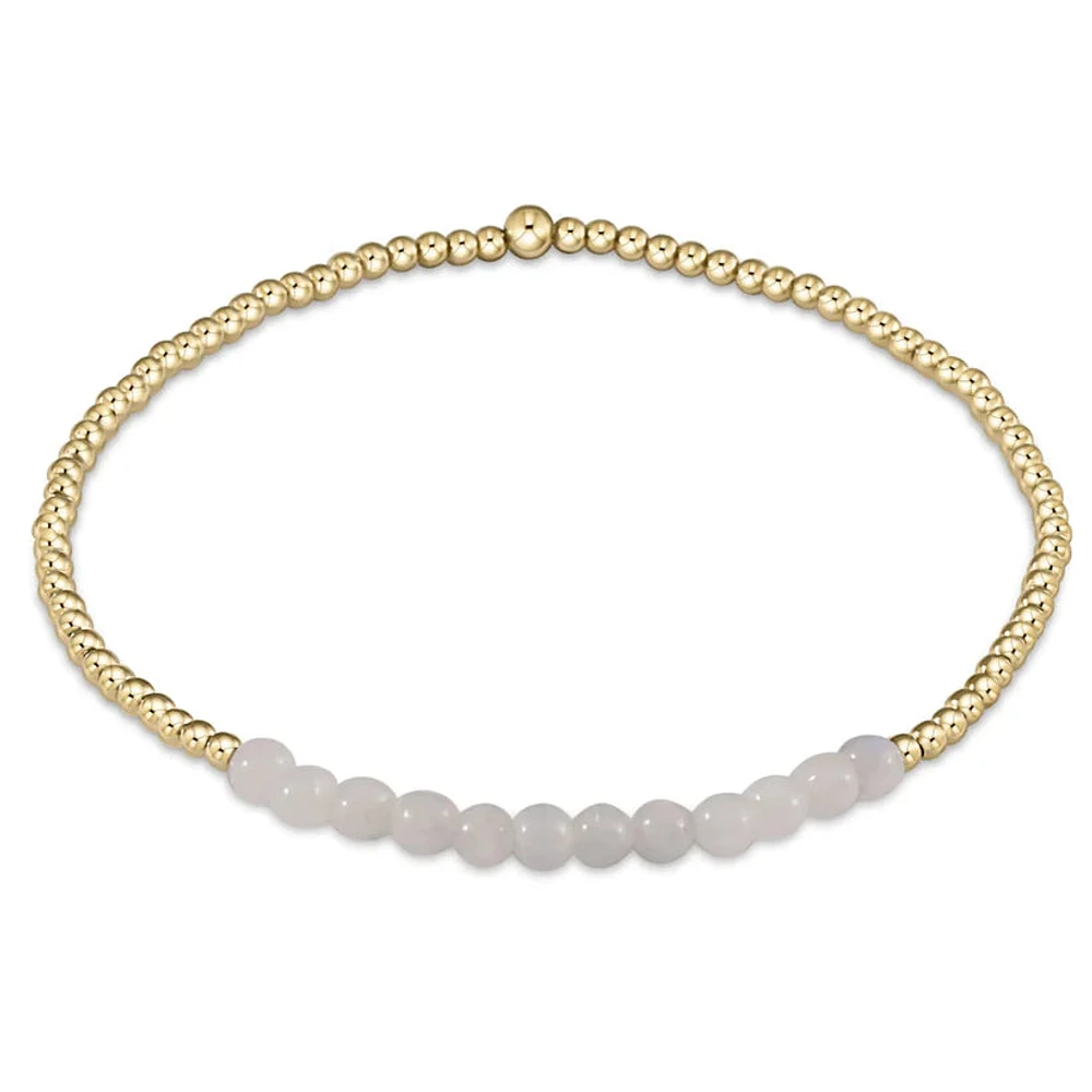 Gold Bliss 2mm Bead Bracelet