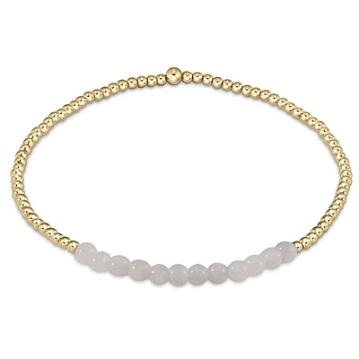 Gold Bliss 2mm Bead Bracelet