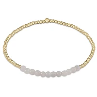 Gold Bliss 2mm Bead Bracelet