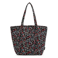 Grand Tote Bag - Perennials Noir