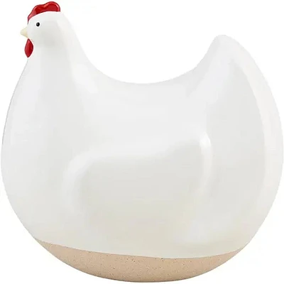 Stoneware Hen Decor - Large