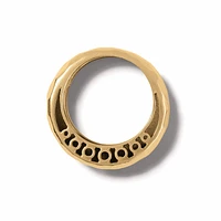 Inner Circle Gold Double Ring