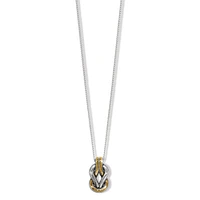 Interlok Harmony Two Tone Petite Necklace