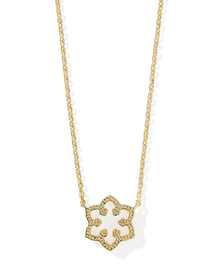 Snowflake Short Pendant Necklace