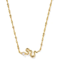 Lyle Snake Short Pendant Necklace