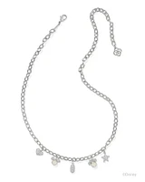 Mickey Minnie Charm Necklace