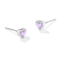 Mini Ari Heart Stud Earrings