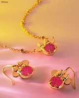 Minnie Mouse Drop Earrings