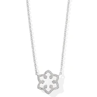 Snowflake Short Pendant Necklace