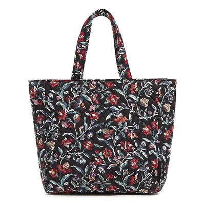 Lunch Tote Bag - Perennials Noir