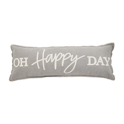 Oh Happy Day Long Pillow