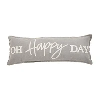 Oh Happy Day Long Pillow