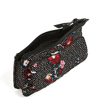 RFID Wallet Crossbody - Perennials Noir Dot