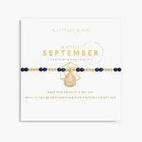 A Little Birthstone September Lapis Lazuli - Gold