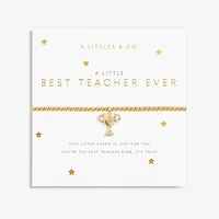 A Little Best Teacher Ever - Gold