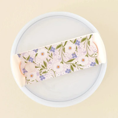 Tumbler Lid Tag (Floral)