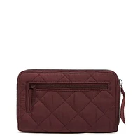 RFID Turnlock Wallet - Raisin