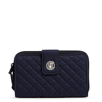 RFID Turnlock Wallet - Classic Navy