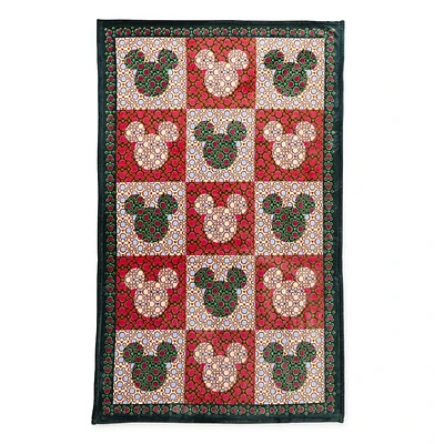 Plush Throw Blanket : Mickey Mouse Kaleidoscope Multi