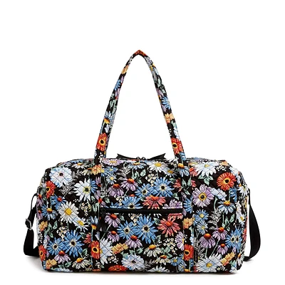 Large Travel Duffel - Daisies