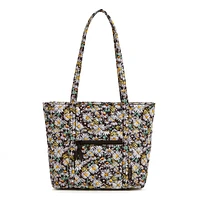 Small Vera Tote Bag - Daisies White