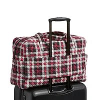 Weekender Travel Bag - Fireplace Plaid