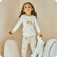 Toddler Calico Cat Pajamas