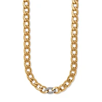 Cleo Pave Link Necklace