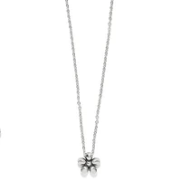 Enchanting Flower Silver Necklace