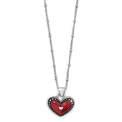 Fashionista Heart Petite Necklace