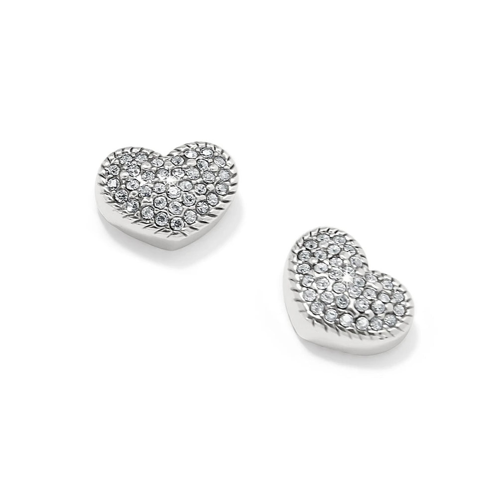 Illumina Celeste Heart Post Earrings