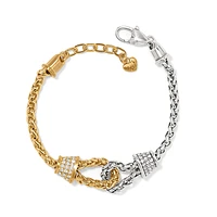 Meridian Ventus Two Tone Bracelet