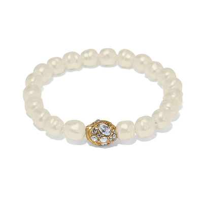 Trust Your Journey Pearl Bracelet