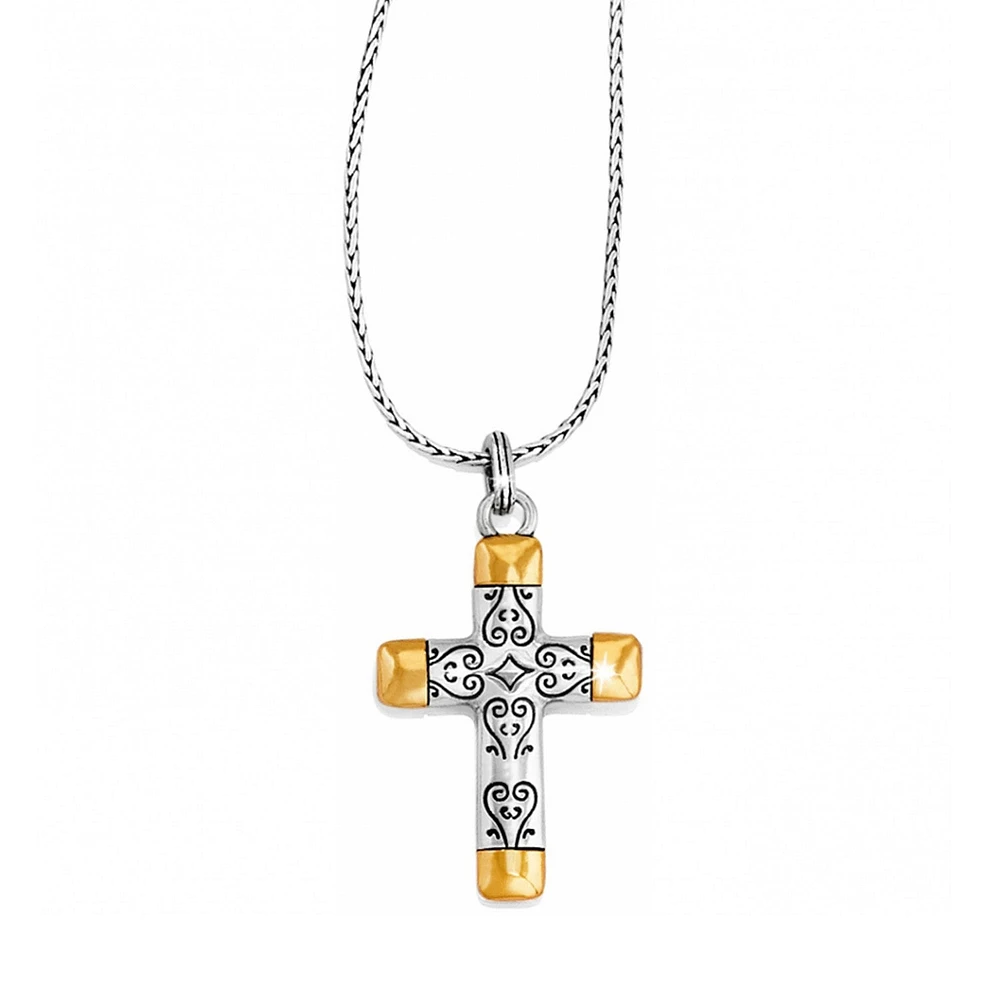 Venezia Cross Reversible Necklace