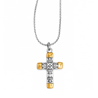 Venezia Cross Reversible Necklace