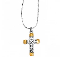 Venezia Cross Reversible Necklace