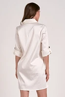 August Collared Shirt Dress