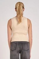 Brooks Sweater Button Up Vest