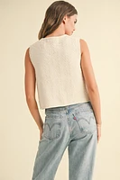 Gracie Front Tie Vest