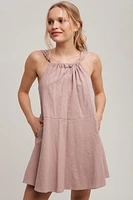 Harlie Linen Mini Dress